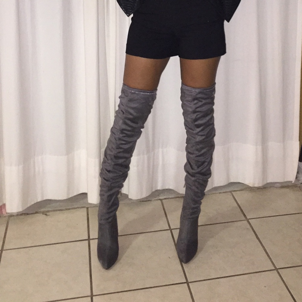 Thigh high boots